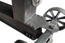 Industrial Trolley Table Desk Base - Iron Wheels - Adjustable Height - DIY - Knox Deco - DIY