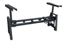 Adjustable Cast Iron Crank Table Base - Coffee To Dining Desk Workbench - DIY - Knox Deco - DIY