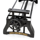 Crescent Adjustable Crank Bench Base Dining to Bar Height - Iron - Steel - Knox Deco - DIY