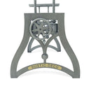 Crescent Writing Table Desk Base - Adjustable Height Sit or Stand - DIY - Knox Deco - Desks