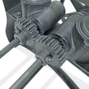 Crescent Writing Table Desk Base - Adjustable Height Sit or Stand - DIY - Knox Deco - Desks