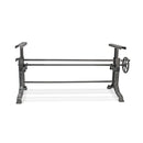 Frederick Adjustable Height Dining Table - Industrial Cast Iron Base - DIY - Knox Deco - DIY