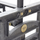Harvester Industrial Dining Table Desk - Cast Iron Adjustable Base - DIY - Knox Deco - Tables