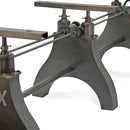 Knox Adjustable Height Conference Table Base Legs - Black Cast Iron - DIY - Knox Deco - DIY
