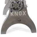 Knox Adjustable Height Conference Table Base Legs - Black Cast Iron - DIY - Knox Deco - DIY