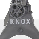 KNOX Industrial Writing Table Desk Base - Adjustable Height - White Marble - Knox Deco - Desks