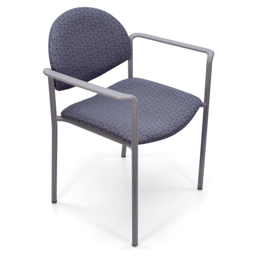 Kreuger International Versa Stackable Armchair - Blue Gray Accent Chair