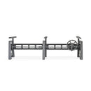 Large Industrial Cast Iron Table Base - Communal Size Adjustable Height DIY - Knox Deco - DIY