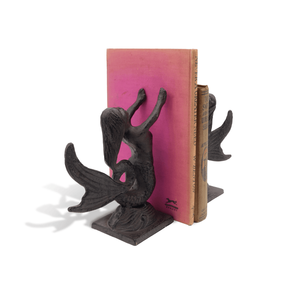 Cast Iron Cat Bookends