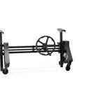 Otis Steel Communal Table Base - Adjustable Height - Iron Base- Casters - DIY - Knox Deco - DIY
