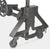 Otis Steel Dining Table - Adjustable Height - Iron Base - Casters - Provincial - Knox Deco - Tables