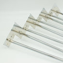 Premium Hairpin Table Legs 2 Rod 16" - Chrome Steel - Set of 4 - Knox Deco - DIY