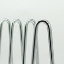 Premium Hairpin Table Legs 2 Rod 16" - Chrome Steel - Set of 4 - Knox Deco - DIY