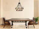 Walnut Live Edge Slab Dining Tabletop - Clear River Epoxy - 80 x 40 x 2" - Knox Deco - DIY