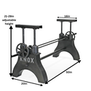 KNOX Adjustable Height Steel Crank Base - Coffee to Dining Table - DIY