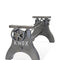 KNOX Adjustable Height Steel Crank Base - Coffee to Dining Table - DIY