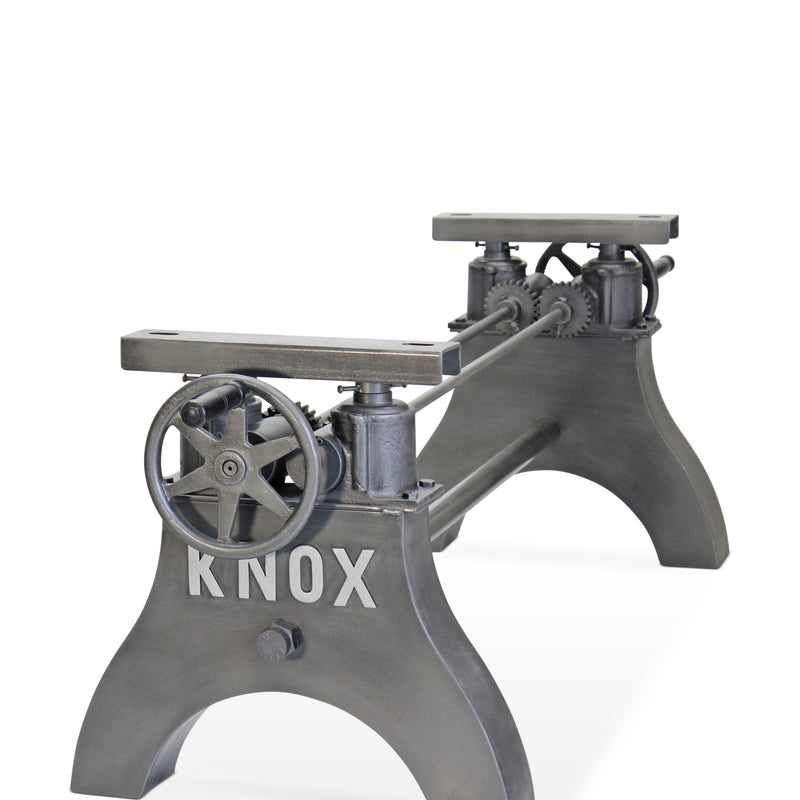 KNOX Adjustable Height Steel Crank Base - Coffee to Dining Table - DIY