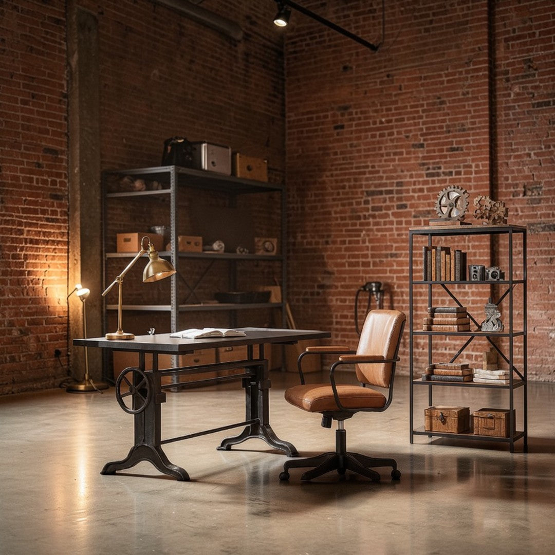 Industrial Drafting Tables & Writing Desks | Knox Deco