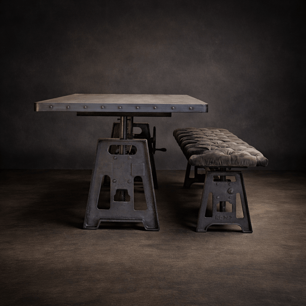 Adjustable Table Bases & Custom Tabletops | Knox Deco
