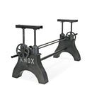 KNOX Adjustable Height Steel Crank Base - Coffee to Dining Table - DIY - Knox Deco - DIY