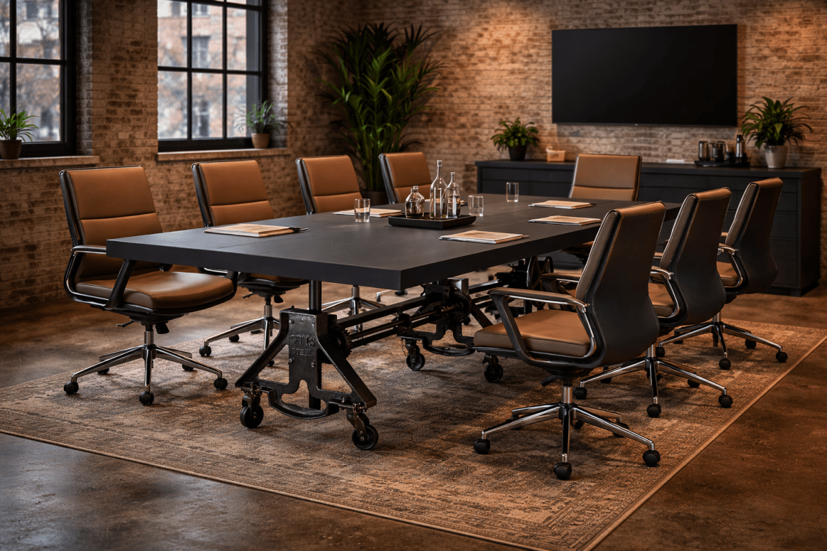 Industrial Conference Tables | Communal Tables | Knox Deco