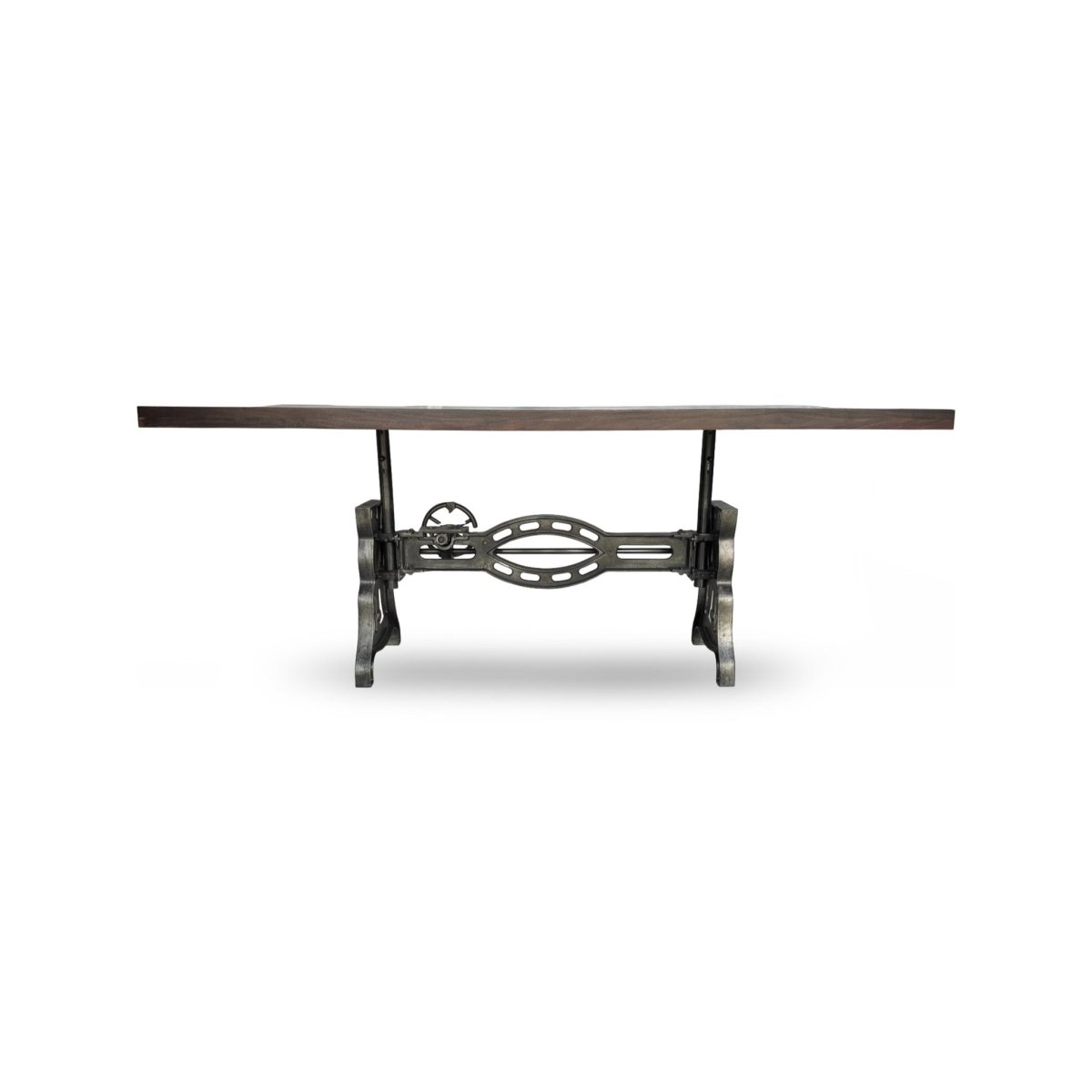 Shoemaker Reclaimed Espresso Adjustable Dining Table 8 ft – Knox Deco