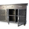 Industrial Bar Cart Console Mobile Storage Cabinet - Casters - Metal Frame - Knox Deco - Storage