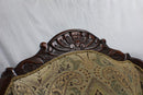 Antique Victorian Rococo Armchair - Upholstered and Ornamental Chair - Knox Deco - Seating