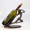 Art Deco Wine Holder Figurine - Cast Iron Metal Nude Lady - Knox Deco - Decor