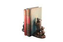 Bear Family with Cubs Bookends Figurine - Metal - Cast Iron - Pair - Knox Deco - Bookends
