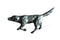 Bird Dog Sculpture Figurine Labrador Hunting Pointing - Cast Iron Metal - Knox Deco - Decor