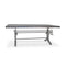 Frederick Adjustable Height Dining Table Desk - Cast Iron - Steel Top - Knox Deco - Dining Table