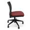 Giancarlo Piretti - KI - Red Armless Task Chair - Adjustable Height - Strive - Knox Deco - Seating