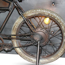 Harley Davidson Antique Motorcycle Bike Bar Pub Table - Lighted Accent - Knox Deco - Tables