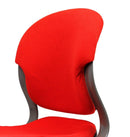 Herman Miller Equa Side Chair Red Fabric - Vintage 1980's - Knox Deco - Seating