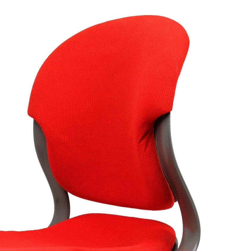 Herman Miller Equa Side Chair Red Fabric - Vintage 1980's - Knox Deco - Seating