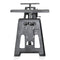 Industrial Cast Iron Crank Base - Dining Table - Adjustable Height Desk DIY - Knox Deco - DIY