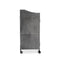 Industrial Reception Desk Hostess Station 36 in - Casters - Iron - Steel - Knox Deco - Other