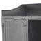 Industrial Reception Desk Hostess Station 36 in - Casters - Iron - Steel - Knox Deco - Other