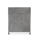 Industrial Reception Desk Hostess Station 36 in - Casters - Iron - Steel - Knox Deco - Other