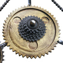 Industrial Steampunk Pendant Lamp - Side Winder Cogs - Ceiling Light - Knox Deco - Lighting