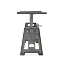 Industrial Writing Table Desk Base - Adjustable Height Sit Stand - Metal - DIY - Knox Deco - DIY