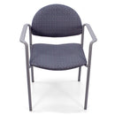 Kreuger International Versa Stackable Armchair - Blue Gray Accent Chair - Knox Deco - Seating