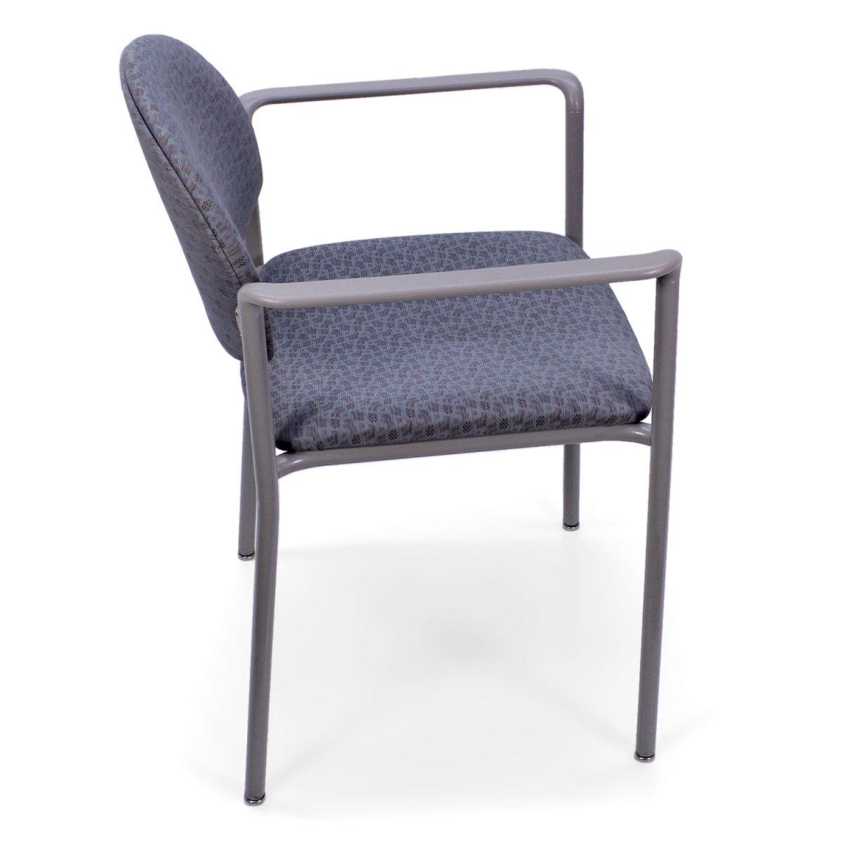 Kreuger International Versa Stackable Armchair - Blue Gray Accent Chair