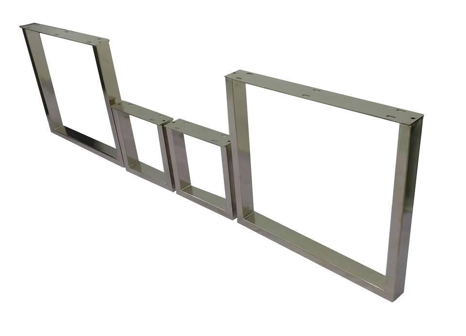 Nickel Coffee Table Bases Only Trestle Chrome Coffee Table Base