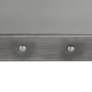 Pratt Truss Industrial Steel Office Desk with Movable Cabinet Drawers - Knox Deco - Desks