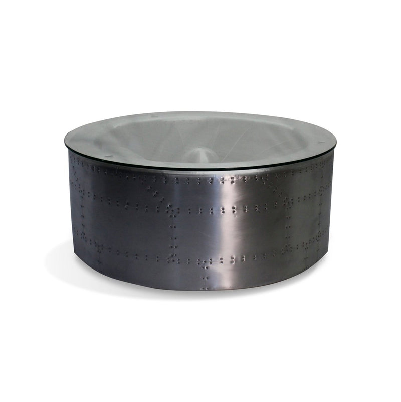 Jet Engine Glass Table Engine Glass Table
