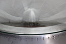 Round Aviator Jet Engine Turbine Coffee Table - 41" Diameter Glass Top - Knox Deco - Tables