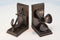 Ship Boat Anchor Propeller Bookends - Metal - Cast Iron - Pair - Knox Deco - Bookends