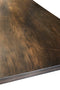 Solid Acacia Wood Dining Table or Desk Top 80x40 2.25" - Ebony Finish - Knox Deco - DIY